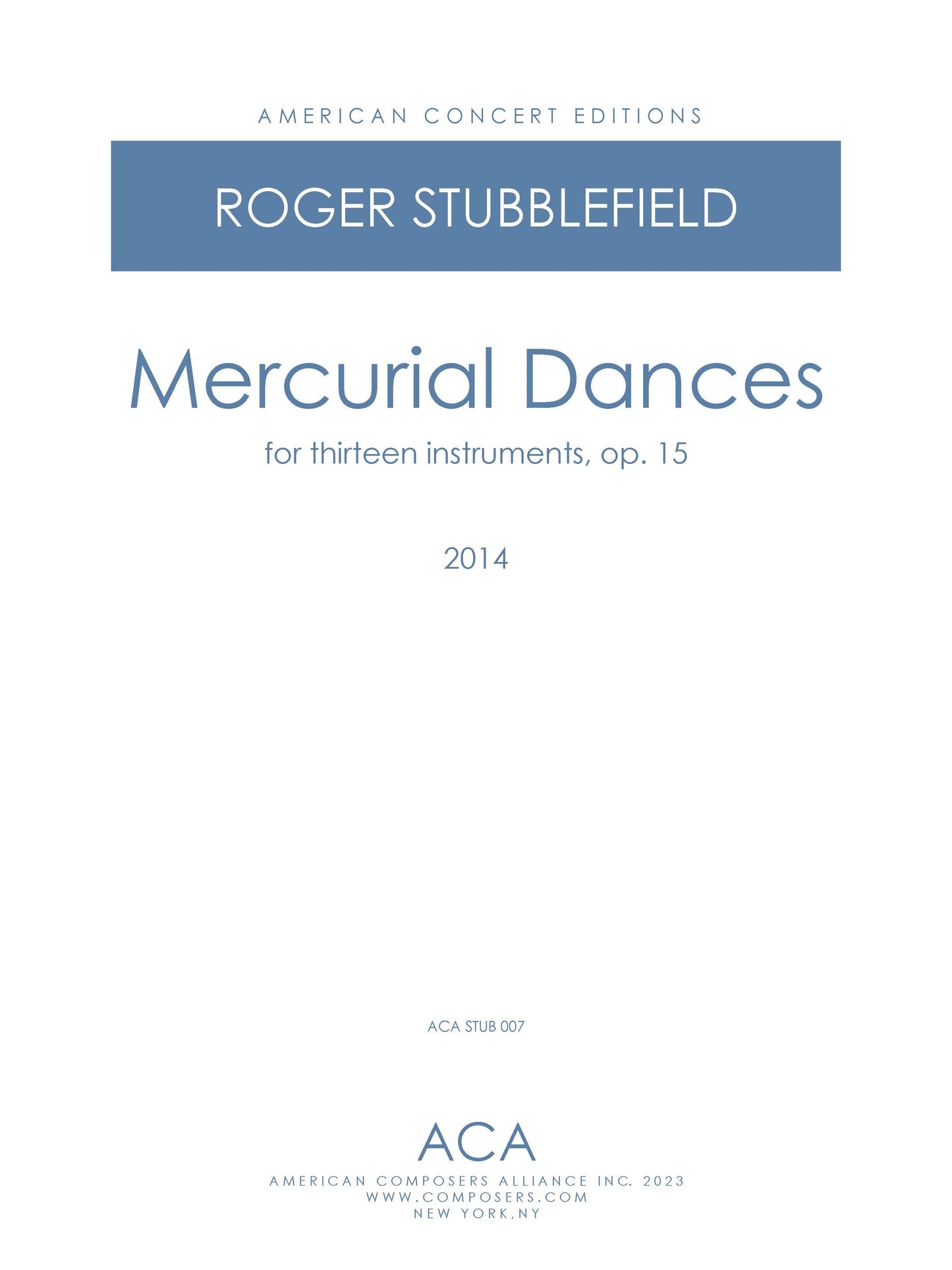 Mercurial Dances