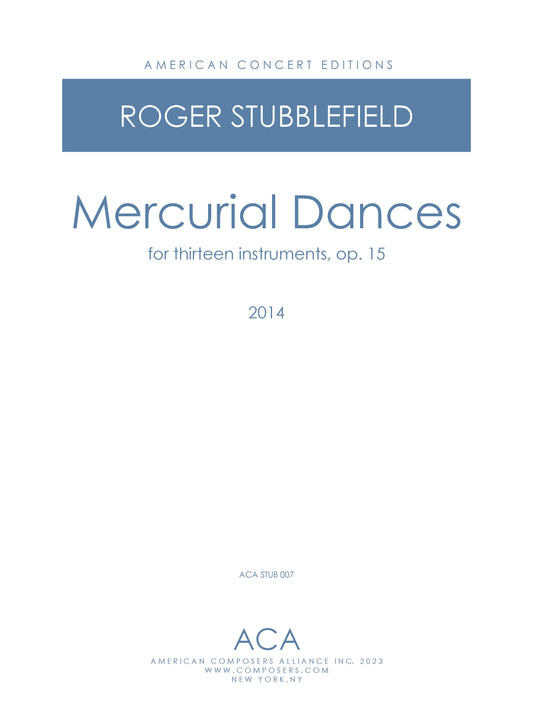 Mercurial Dances