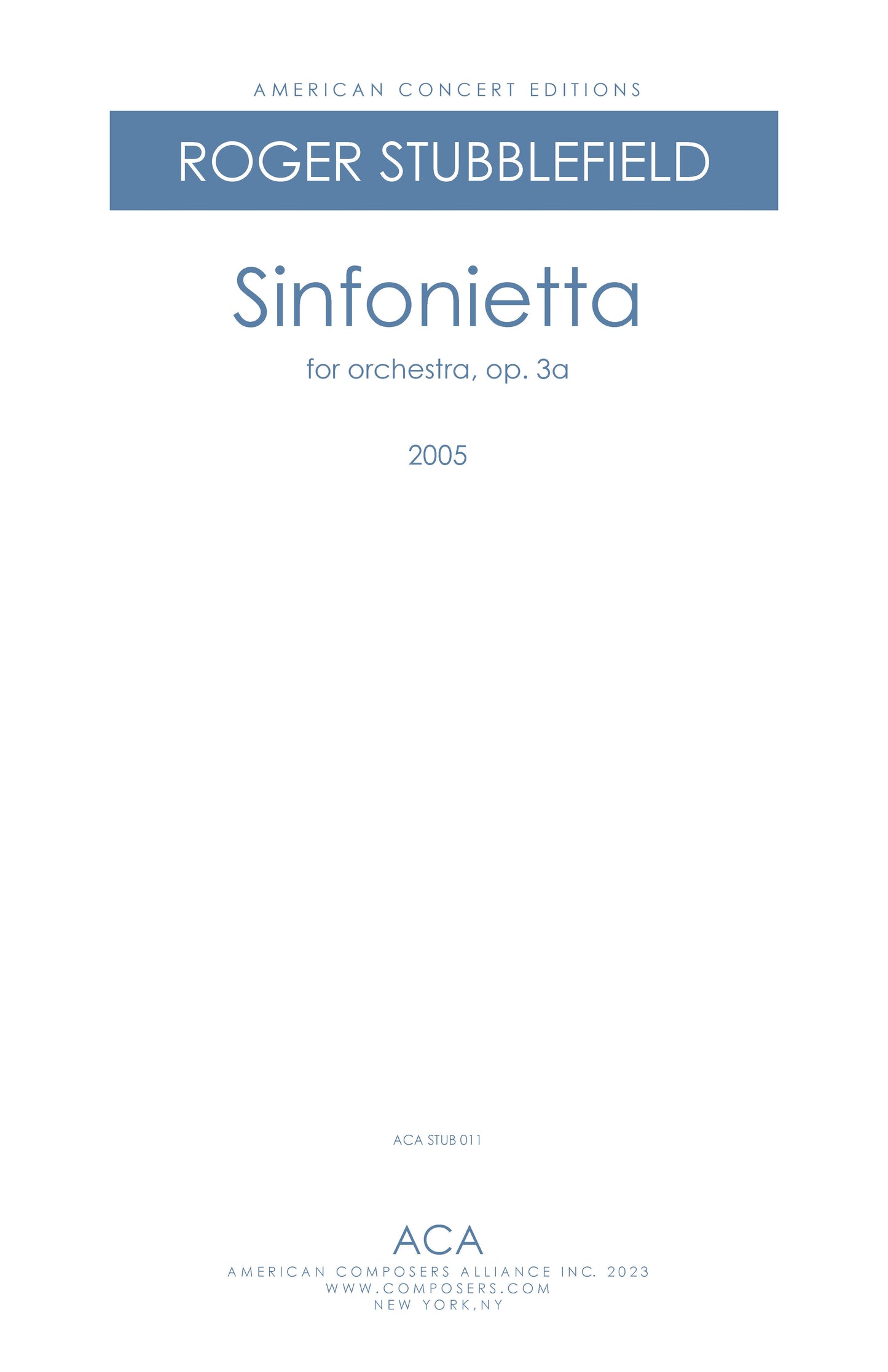 Sinfonietta