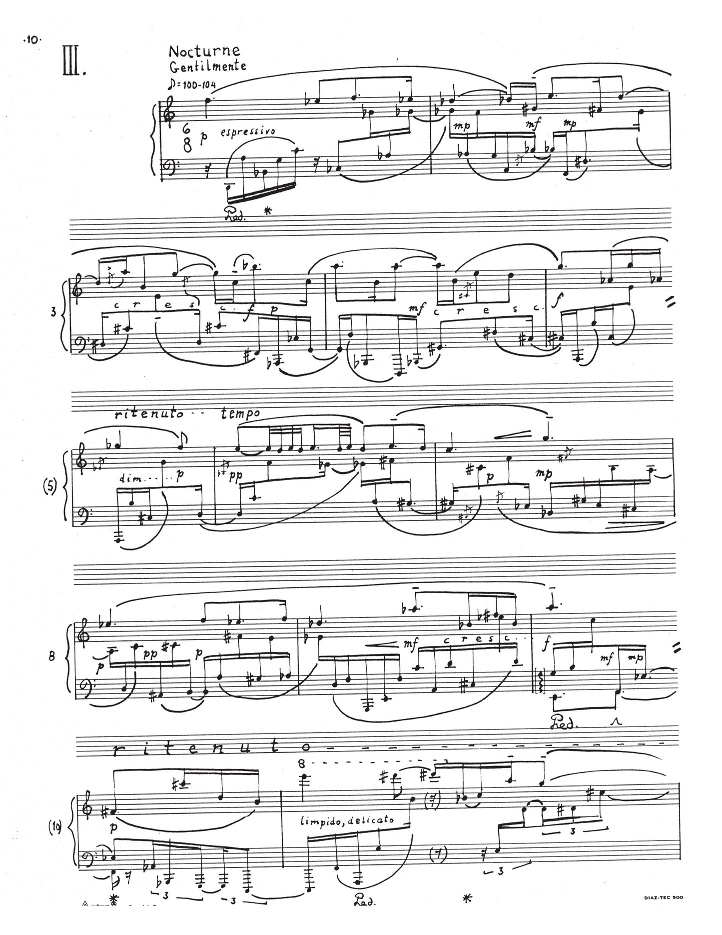 SONATINA for Piano