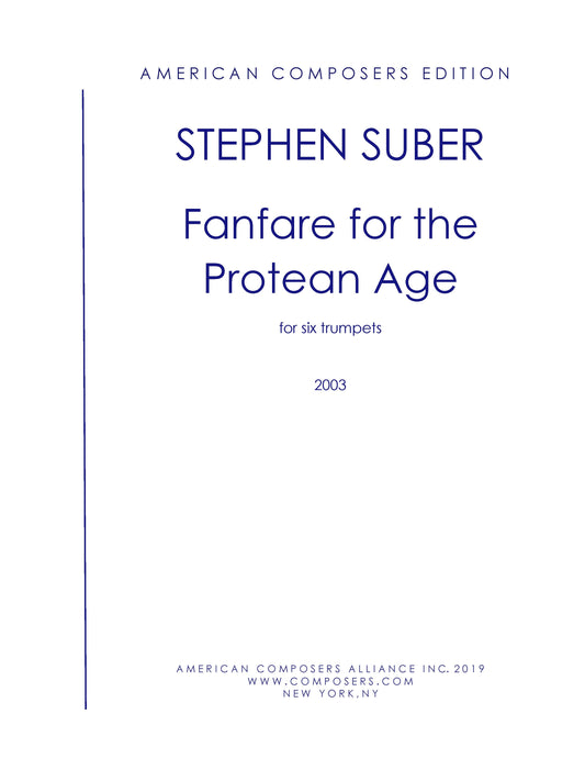 Fanfare for the Protean Age