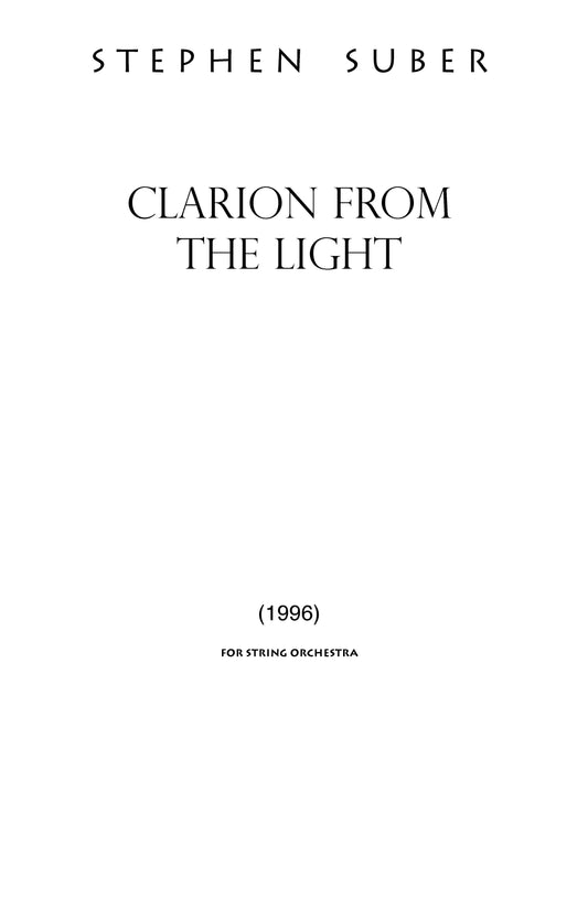 Clarion from the Light