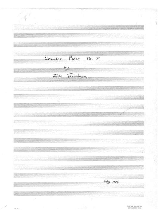 CHAMBER PIECE NO.1