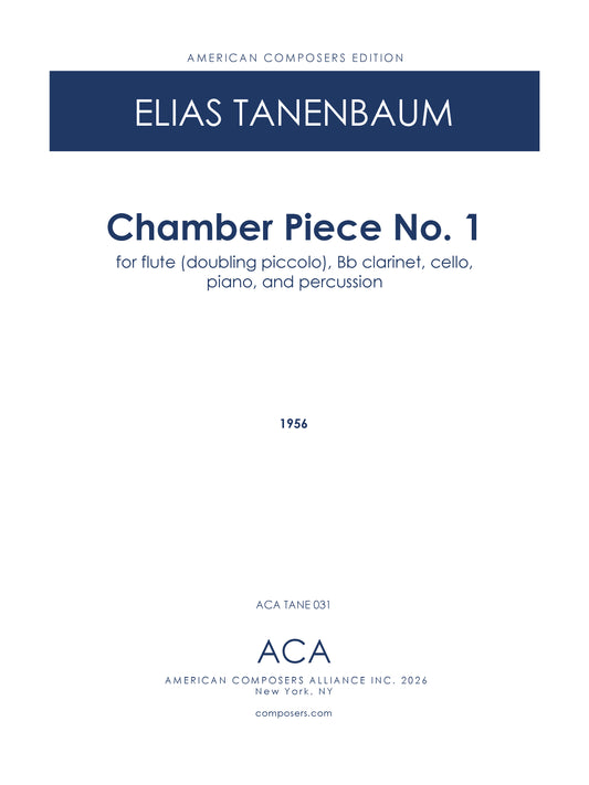 Chamber Piece No. 1