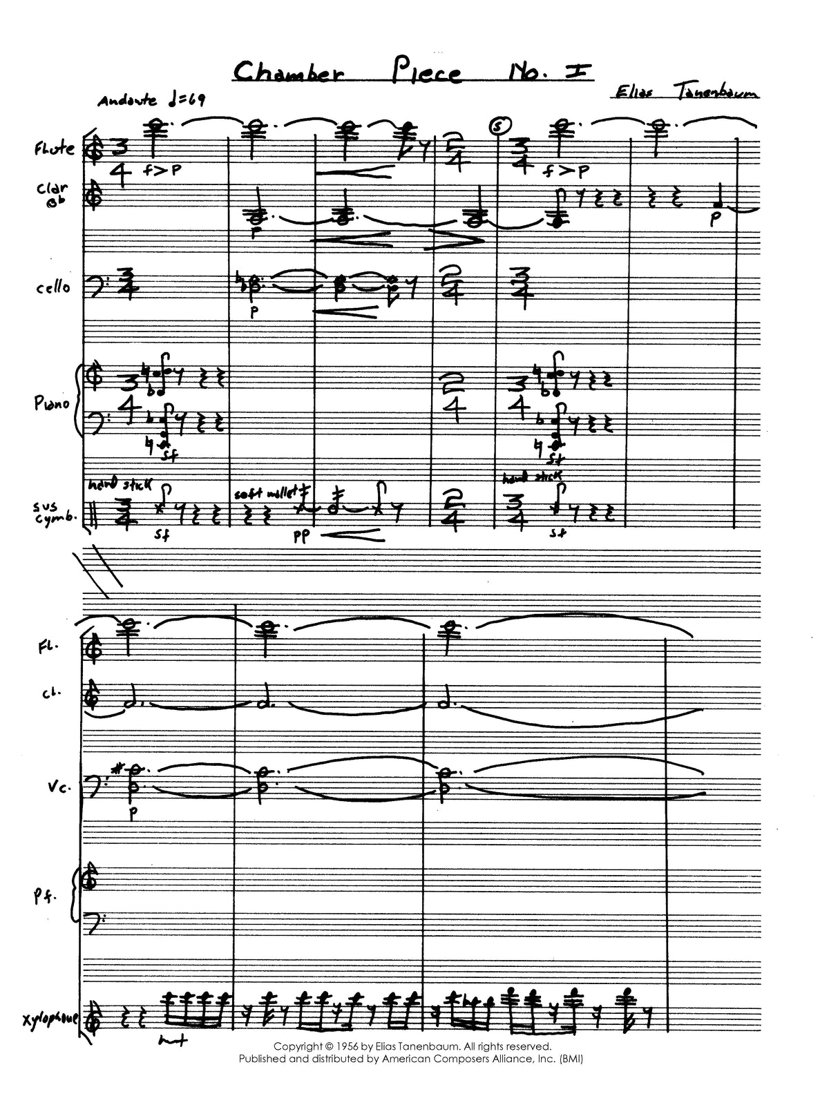 Chamber Piece No. 1