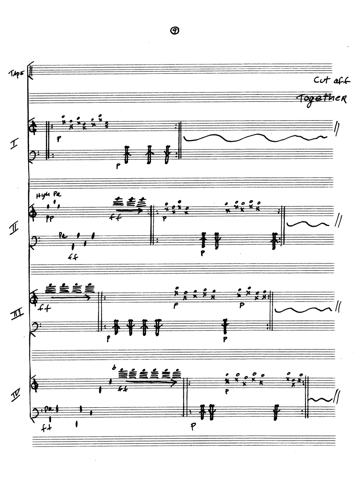 Fantasy for 4 Harps and Tape