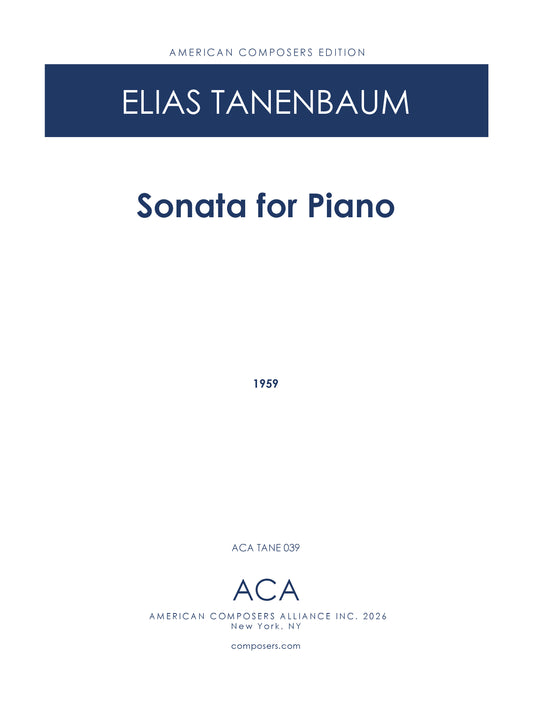 Sonata for Piano