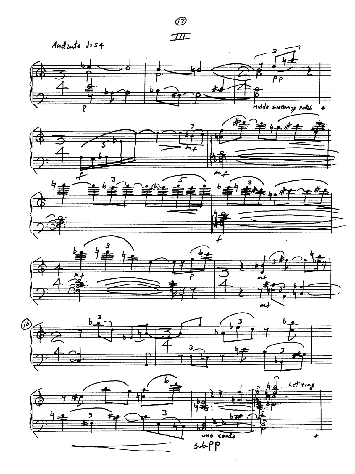 Sonata for Piano