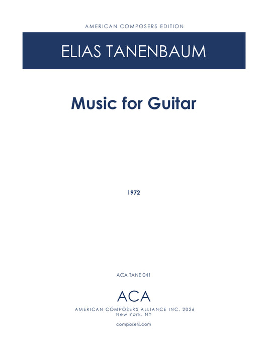 Music for Guitar