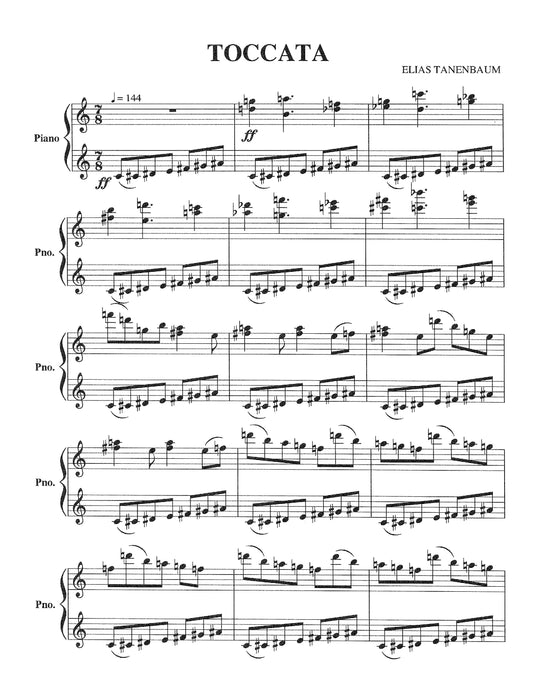 Toccata for Piano