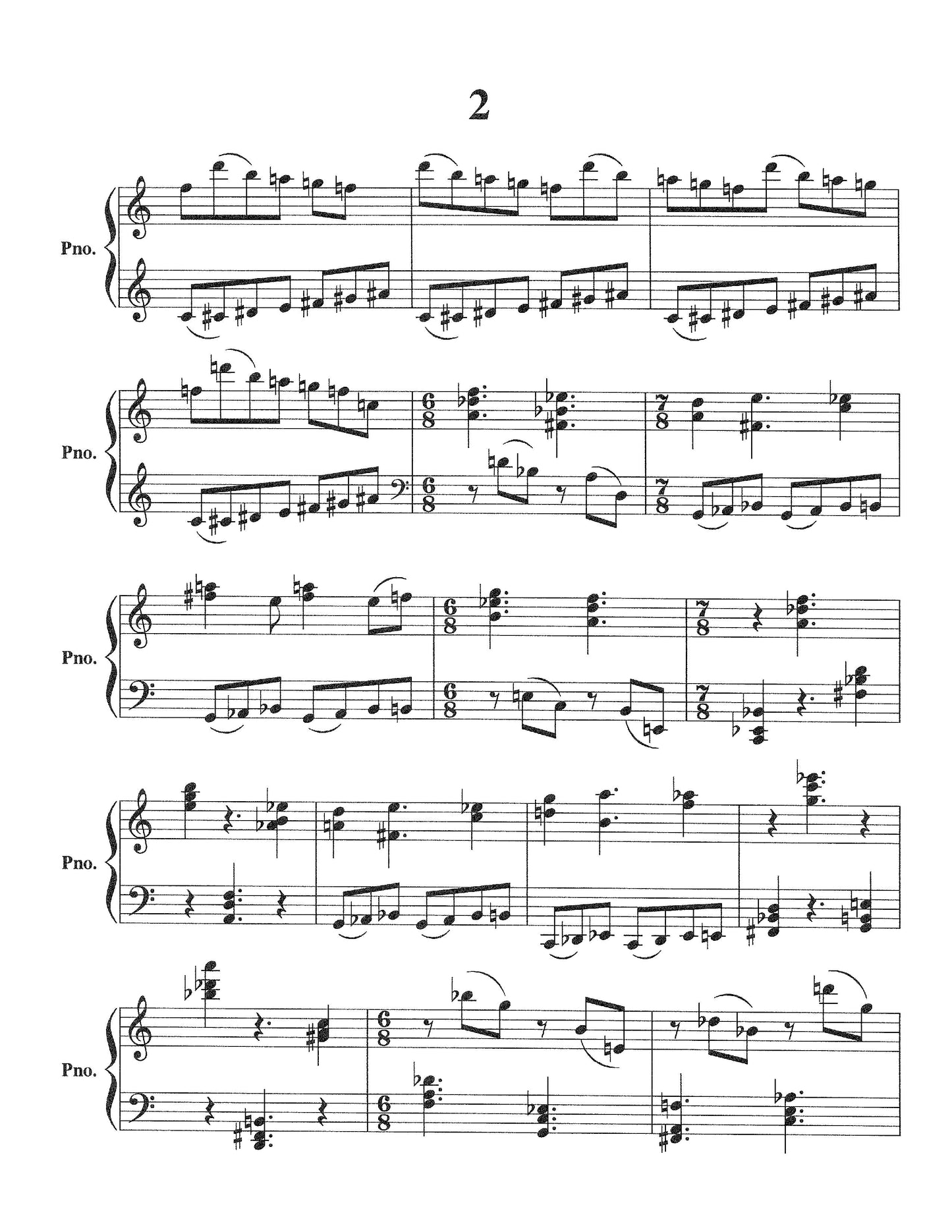 Toccata for Piano