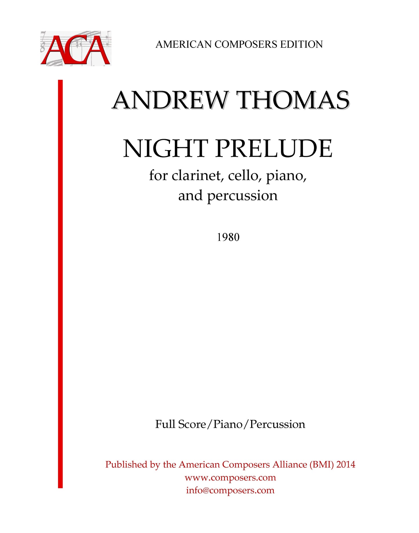 NIGHT PRELUDE