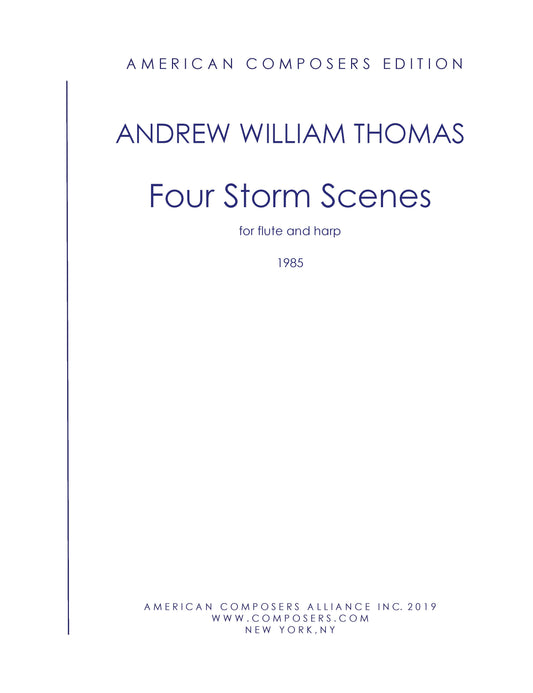 FOUR STORM SCENES