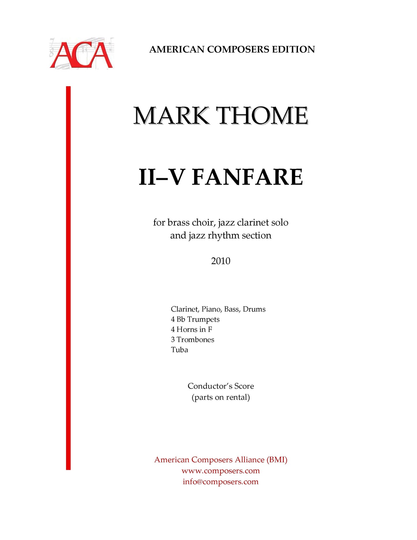 II-V FANFARE