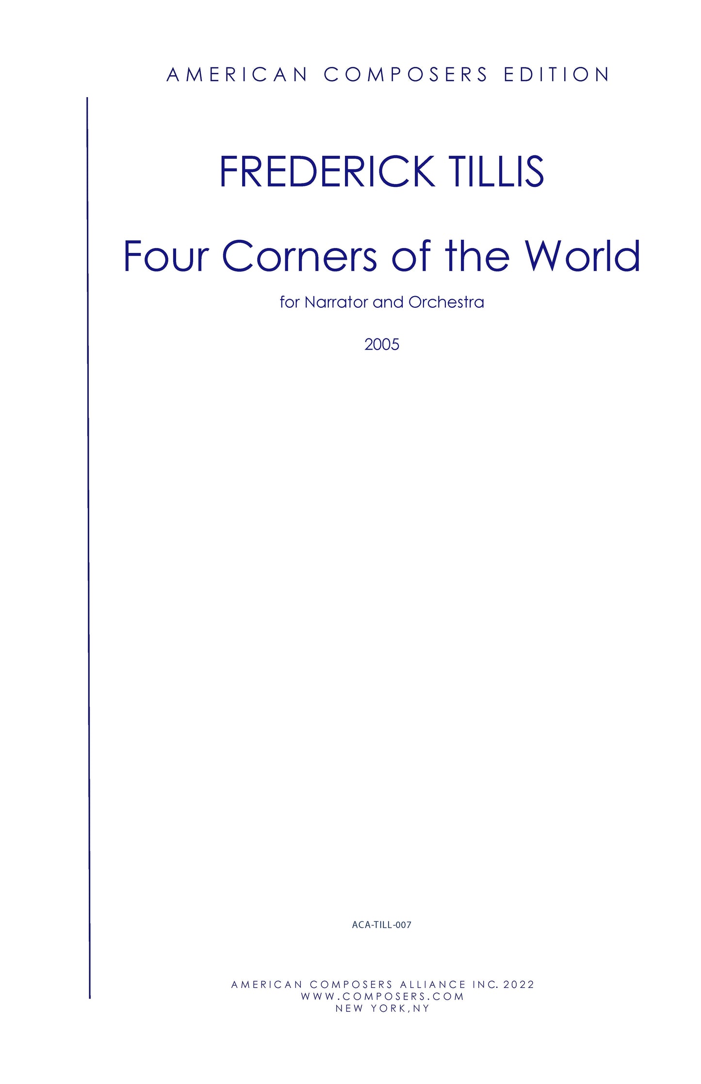 FOUR CORNERS OF THE WORLD