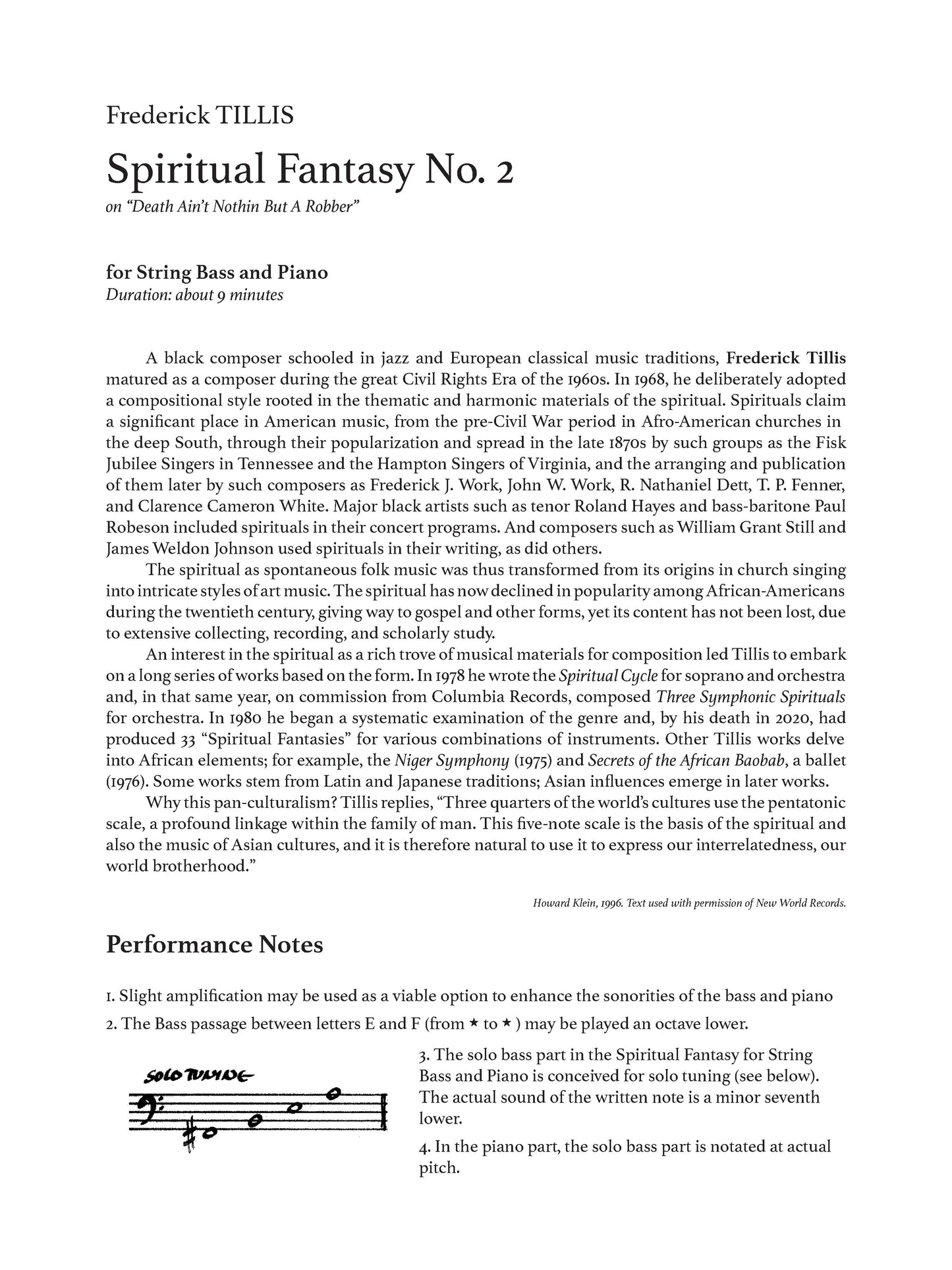 SPIRITUAL FANTASY NO. 2