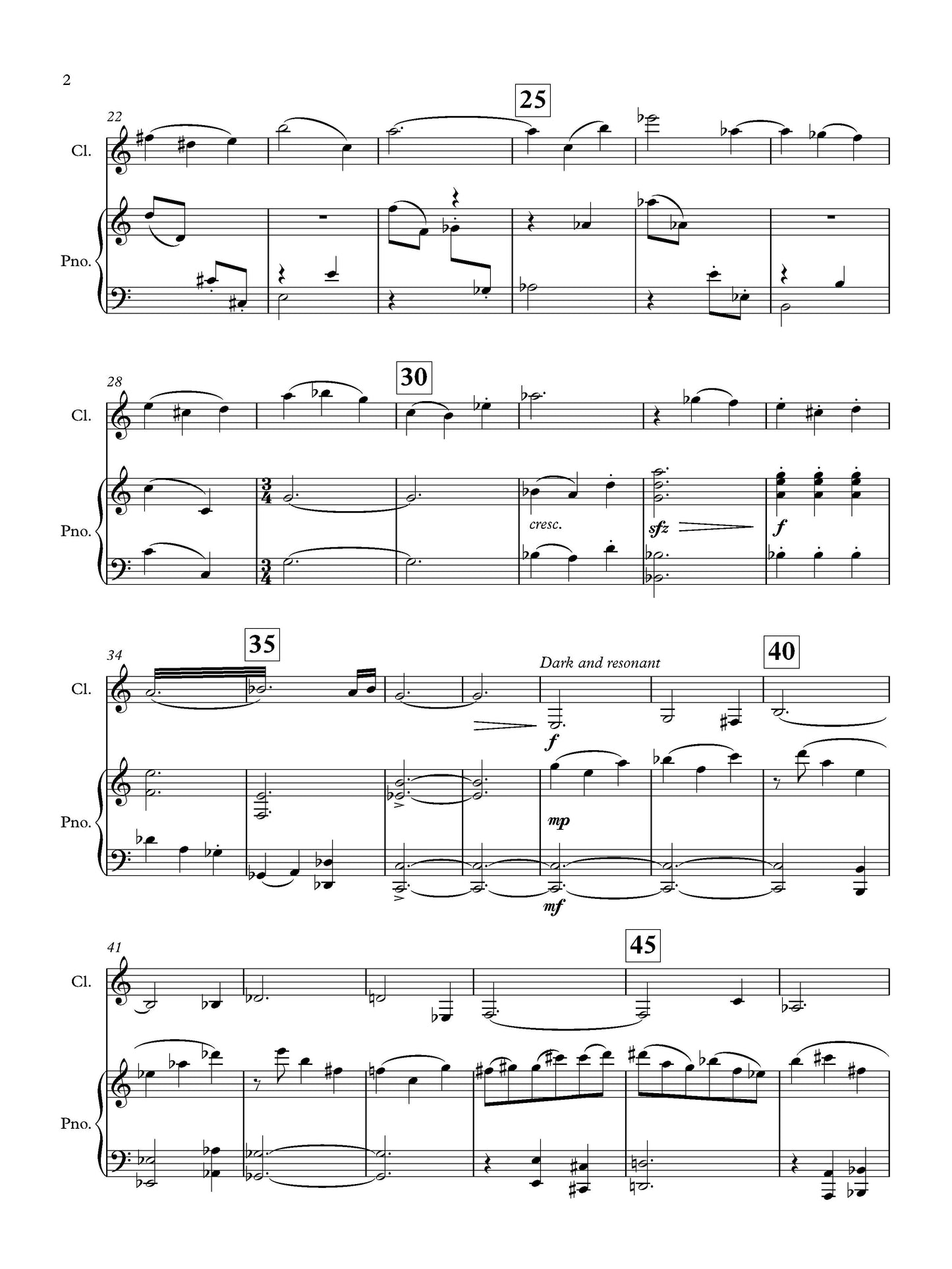 CONCERT PIECE FOR CLARINET AND PIANO