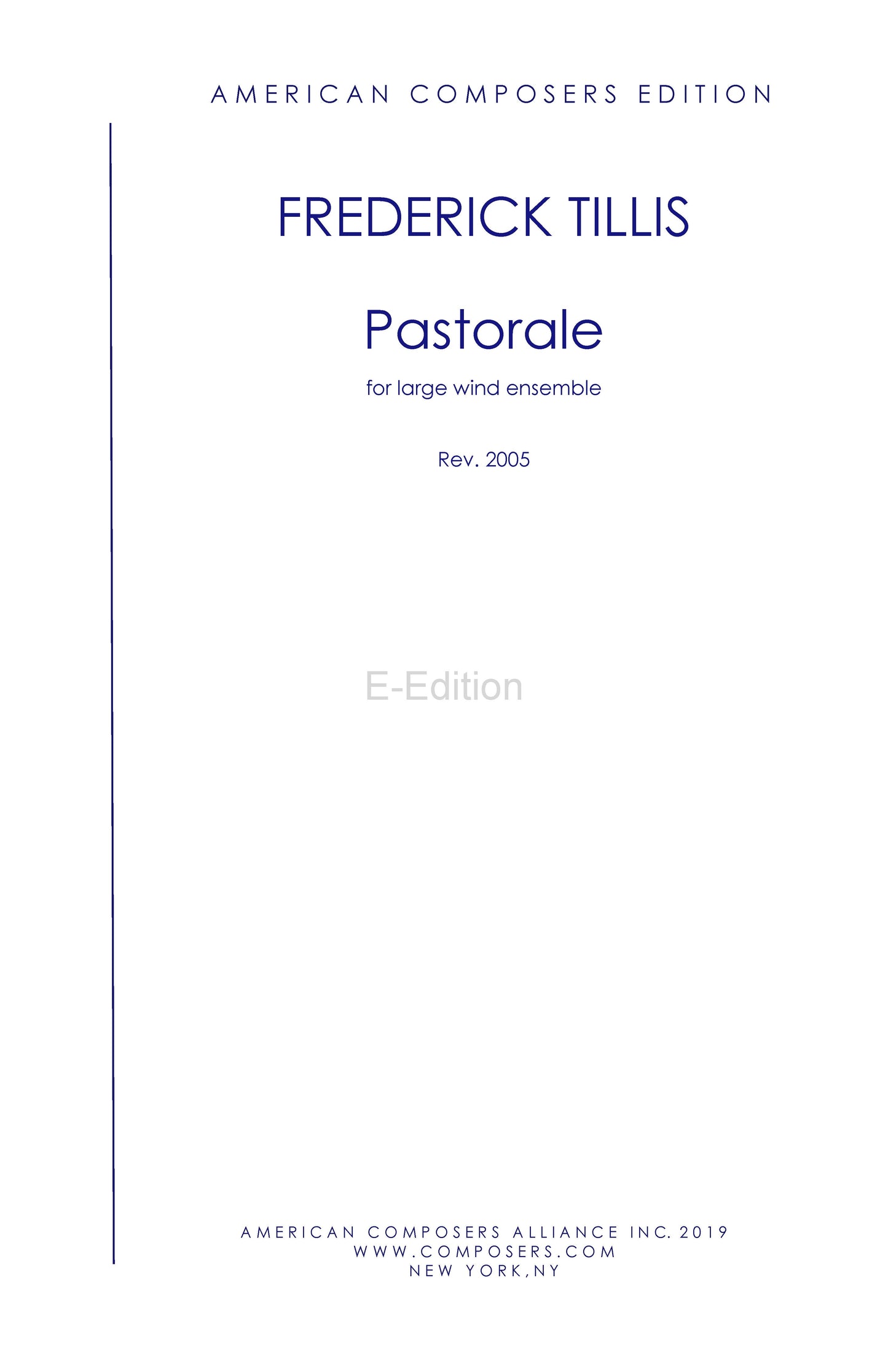 PASTORALE