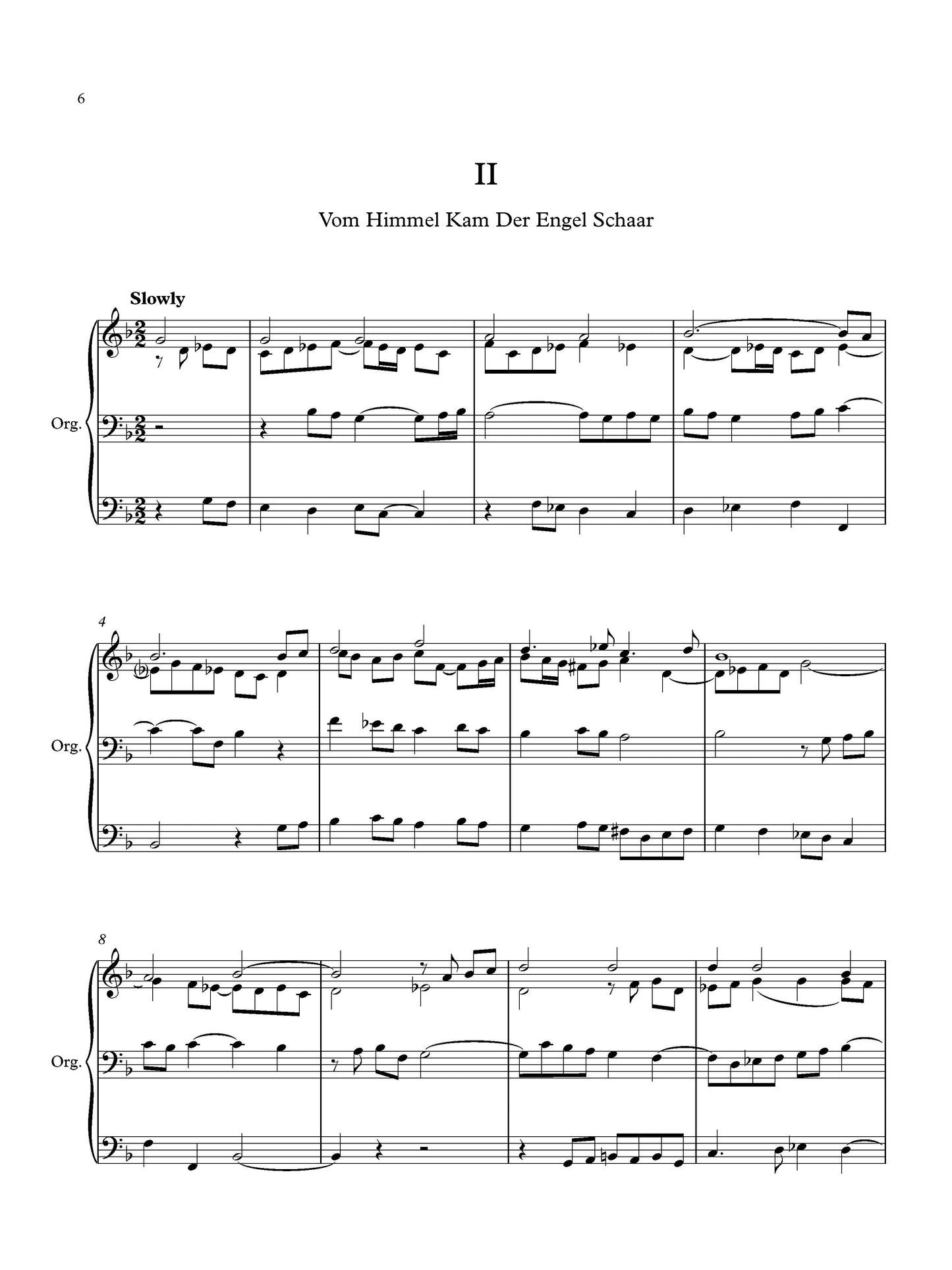 THREE CHORALE SETTINGS FOR ORGAN