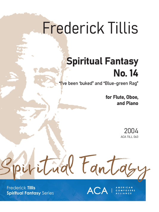 Spiritual Fantasy No. 14 I've been 'buked and Blue-green Rag