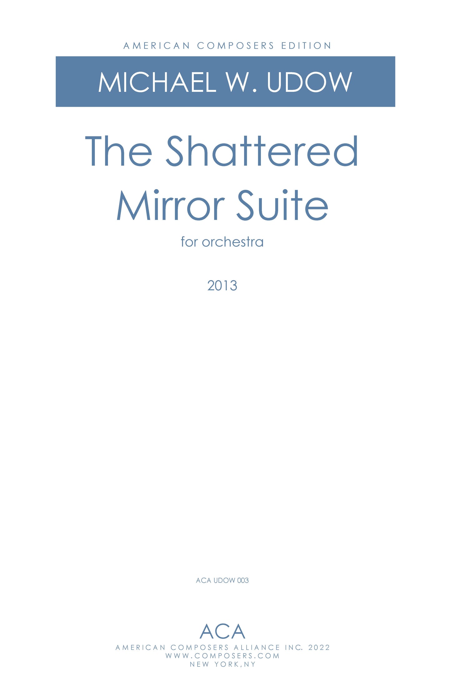 Shattered Mirror Suite