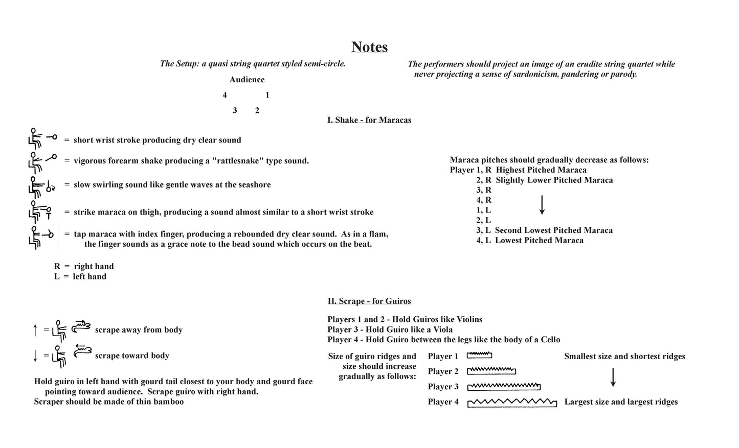 Four Movements for Percussion Quartet