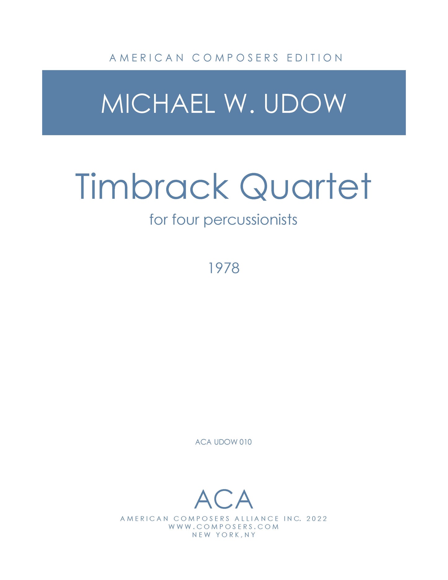 Timbrack Quartet