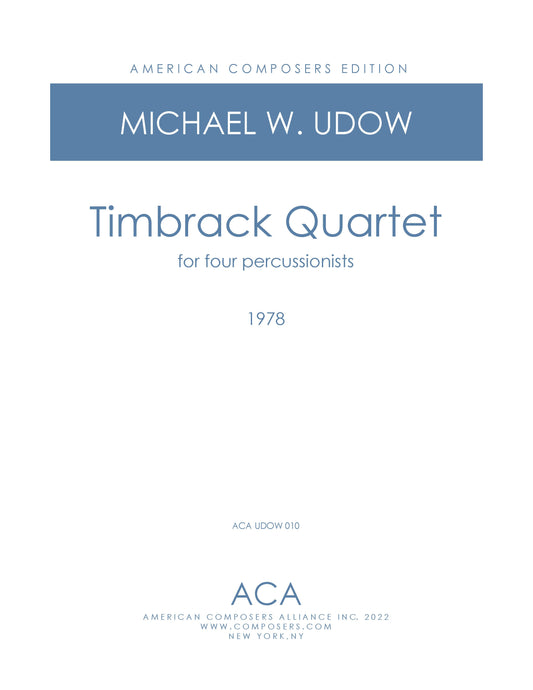 Timbrack Quartet