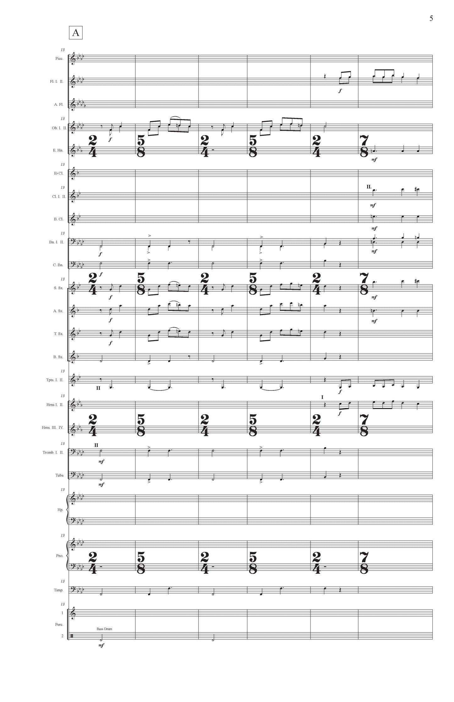 Bayou Reflections (for Wind Ensemble)