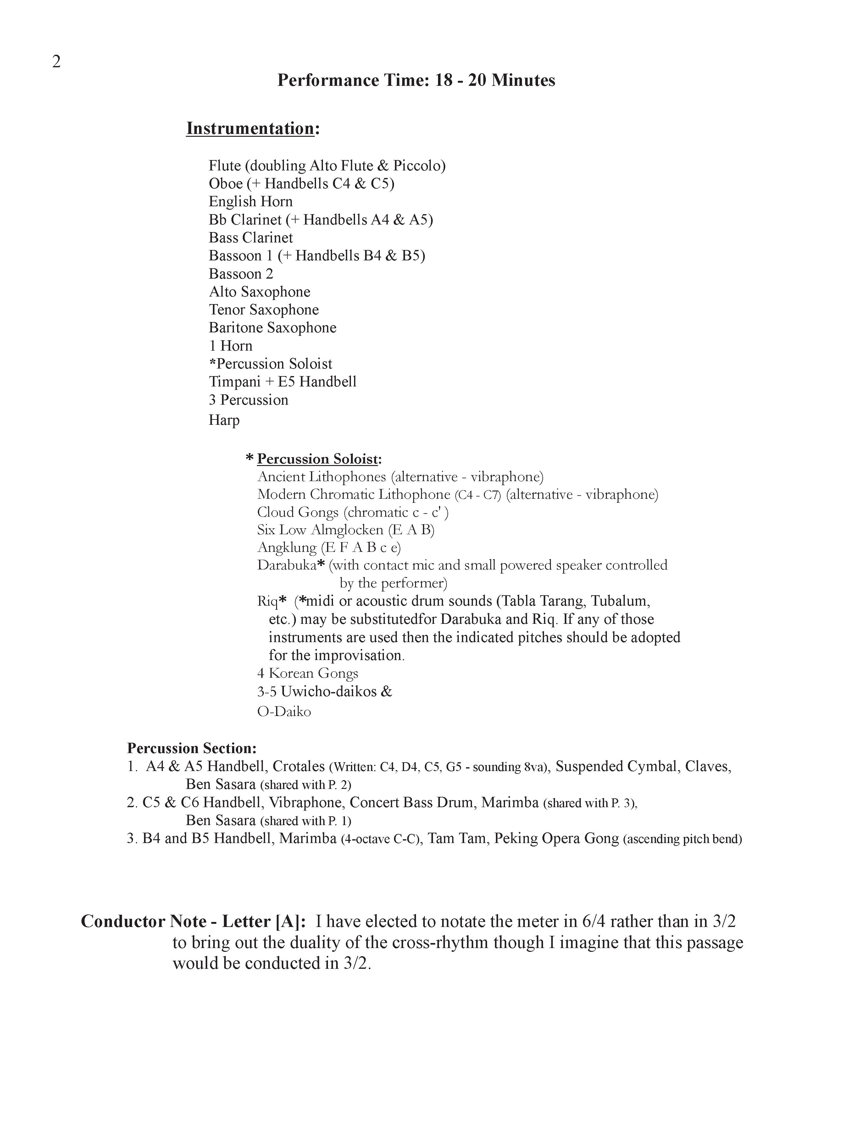 Wind Ensemble or Band – American Composers Alliance