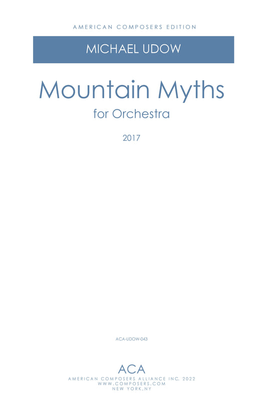 Mountain Myths