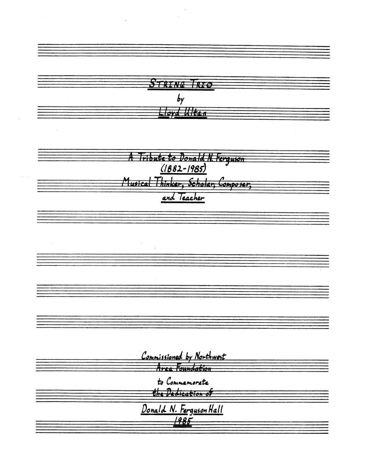 String Trio