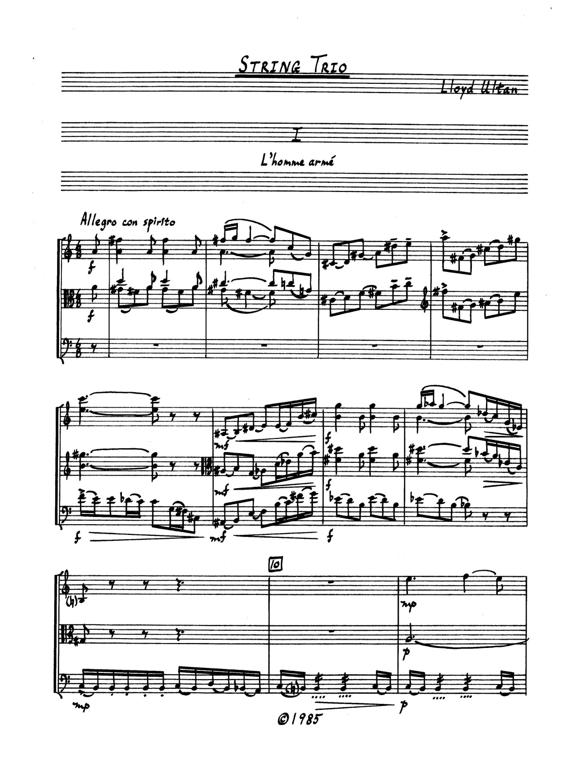 String Trio