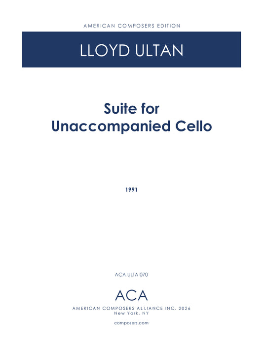 Suite for Unaccompanied Cello