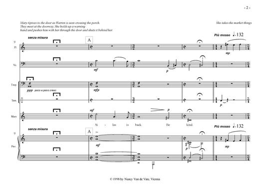 DEATH OF HIRED MAN - full score