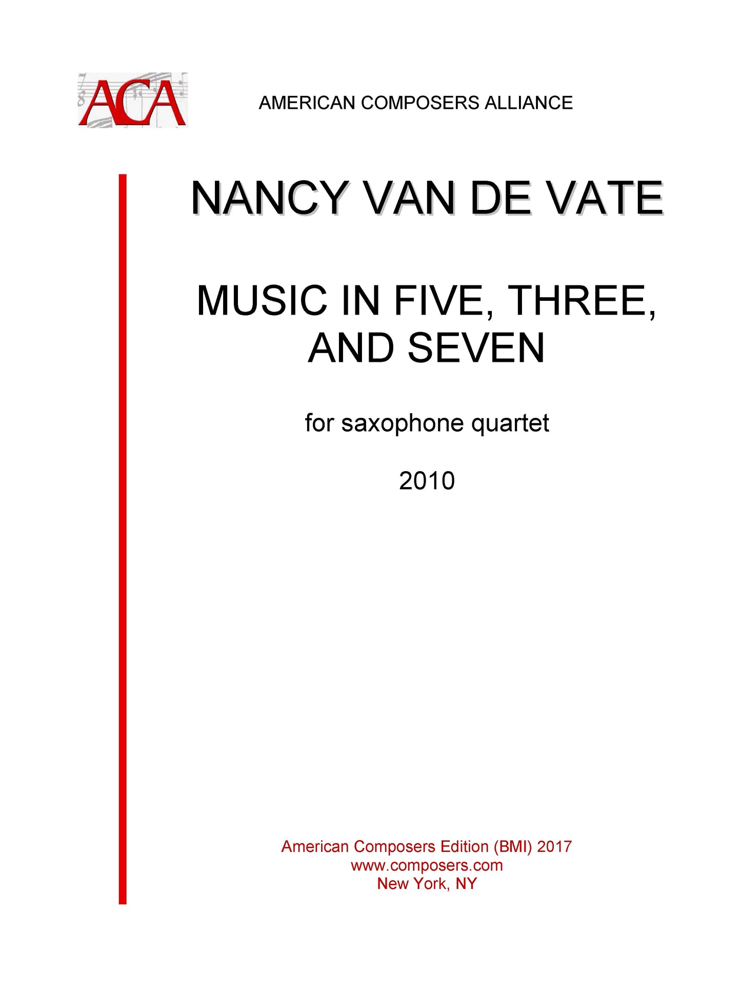 MUSIC IN FIVE, THREE AND SEVEN