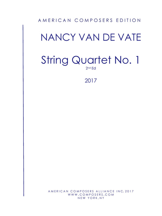 STRING QUARTET NO. 1