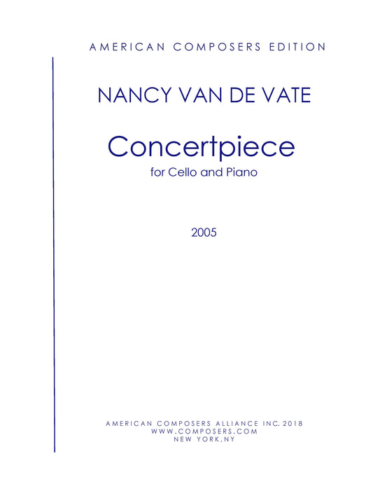 CONCERTPIECE FOR CELLO AND PIANO