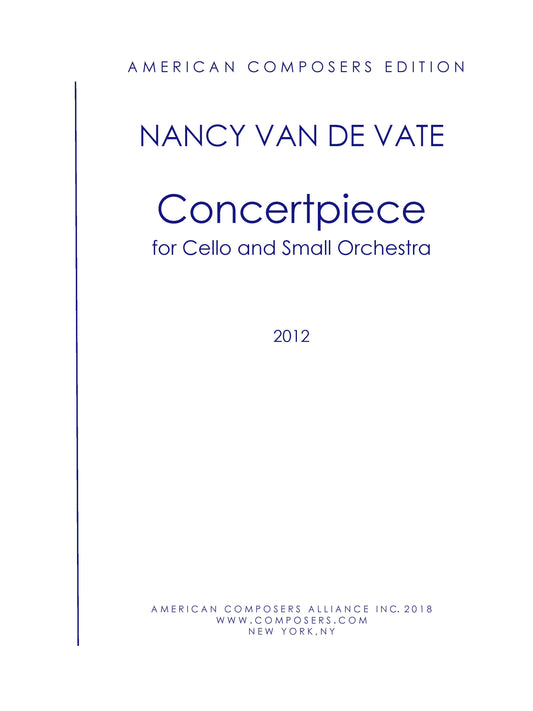 CONCERTPIECE FOR CELLO AND SMALL ORCHESTRA