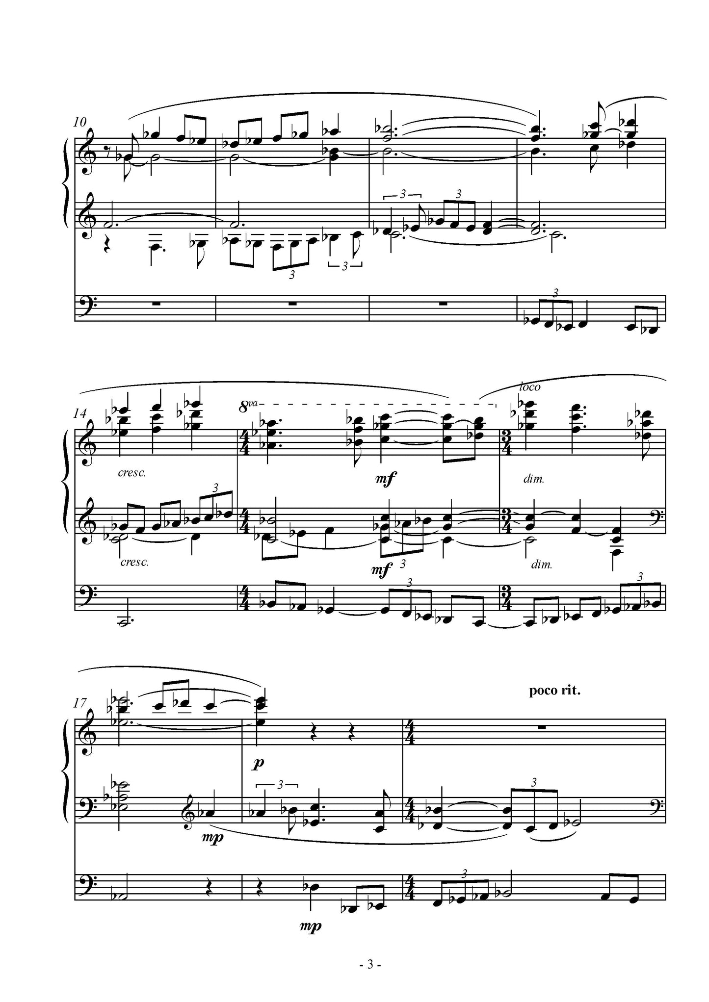 PRELUDE FOR ORGAN: ELEGY FOR DEPARTED FRIENDS