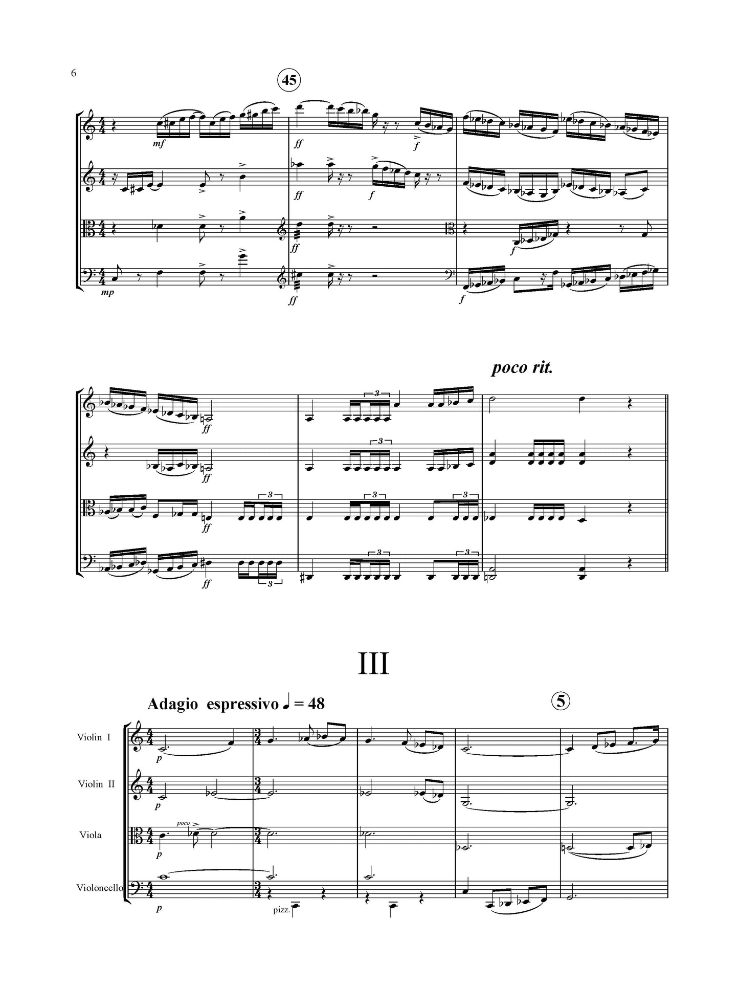 STRING QUARTET NO. 2