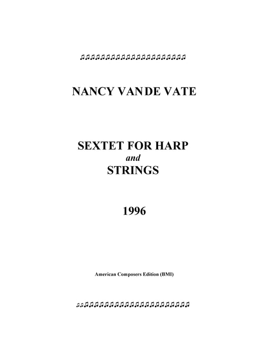 SEXTET FOR HARP AND STRINGS