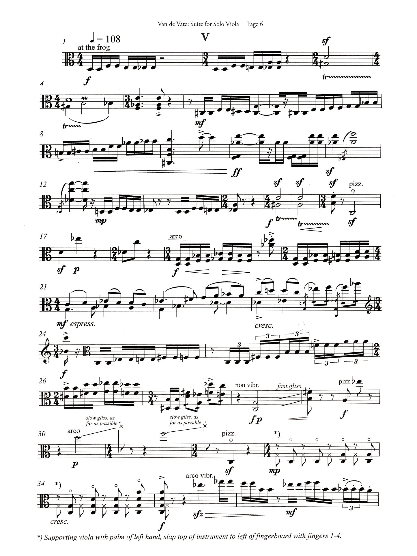 SUITE FOR SOLO VIOLA