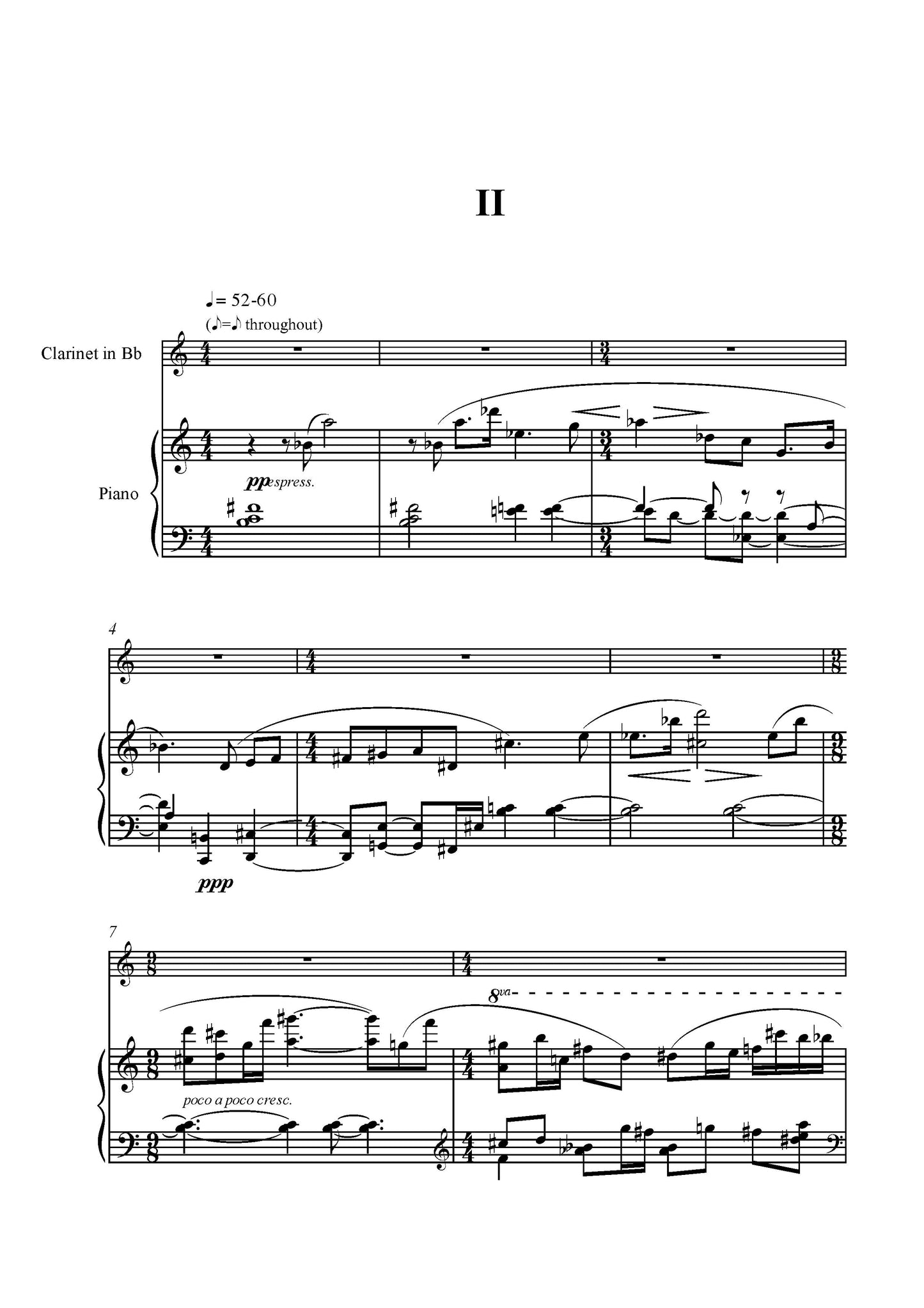 SONATA FOR CLARINET AND PIANO