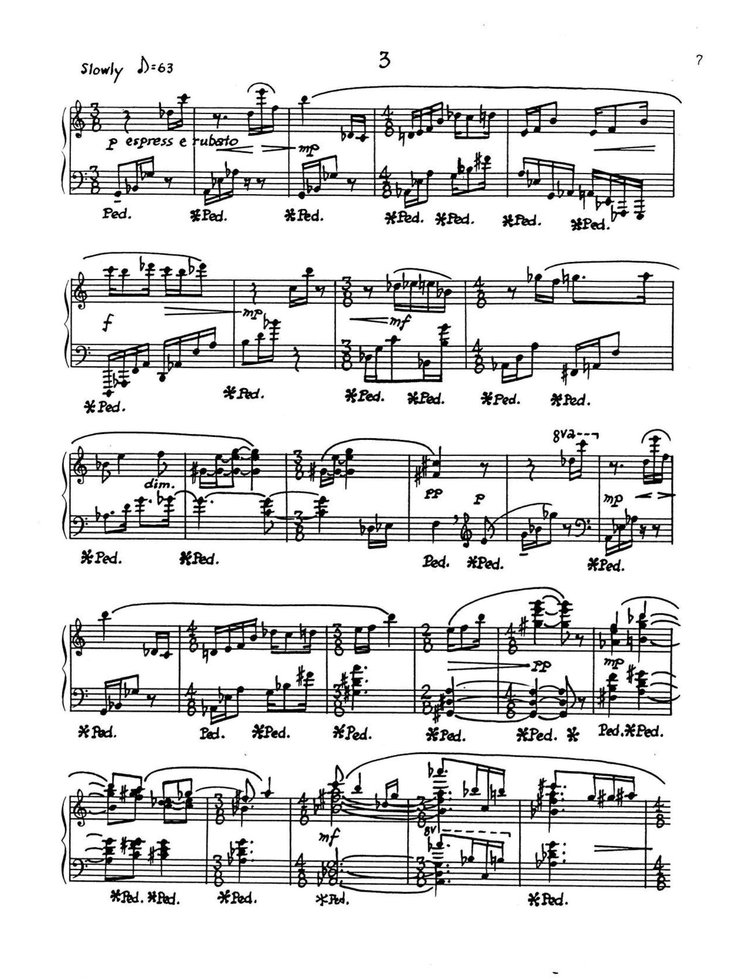 NINE PRELUDES FOR PIANO