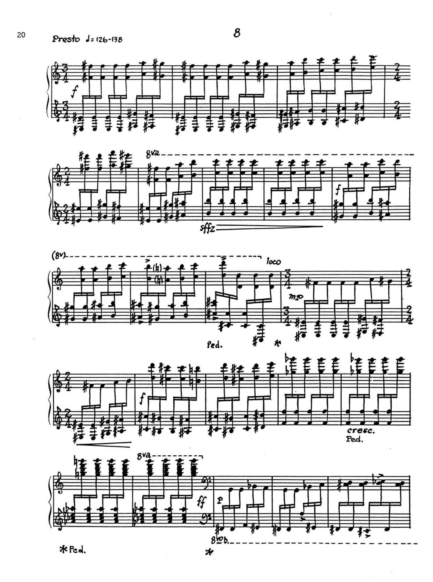 NINE PRELUDES FOR PIANO