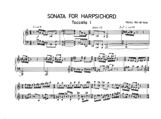 SONATA FOR HARPSICHORD