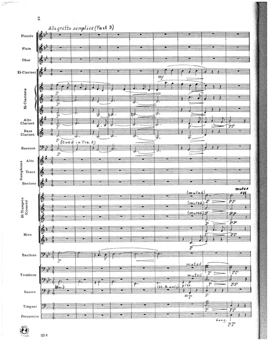 Passacaglia for Concert Band