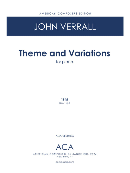 Theme and Variations