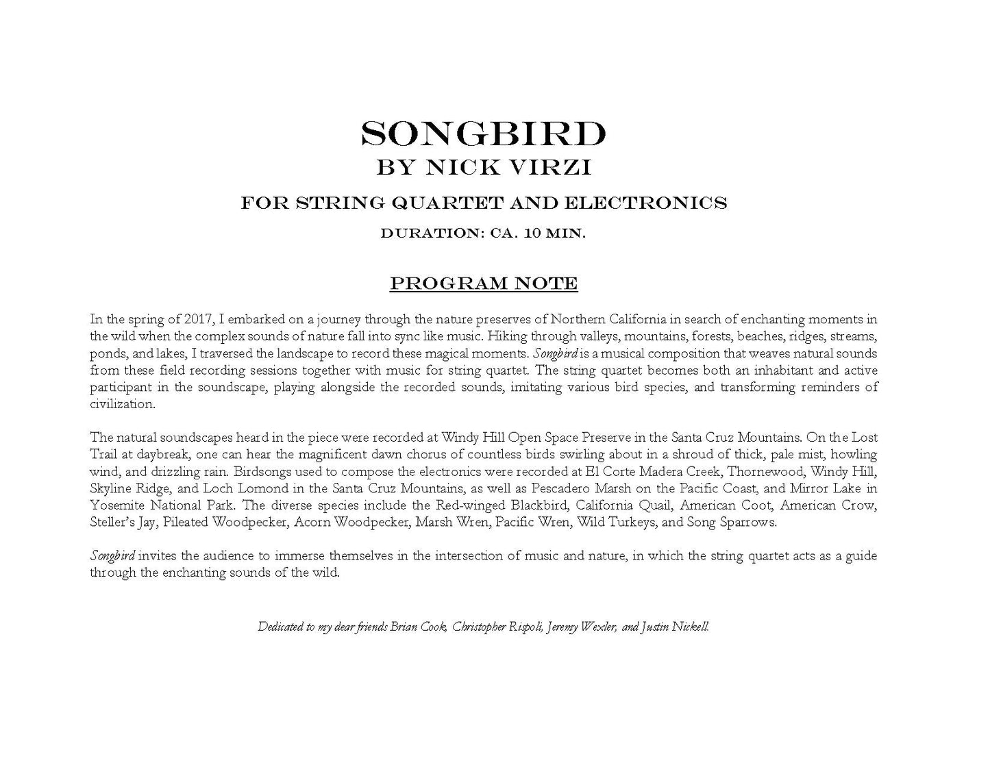 Songbird